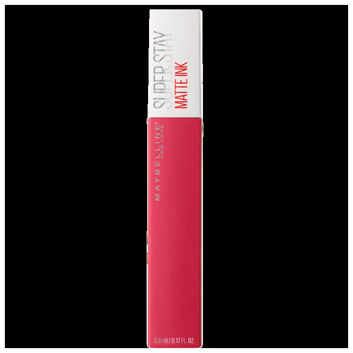 Maybelline Pintalabios Mate Larga Duración Superstay Matte Ink Tono 155 Savant Color Rosa