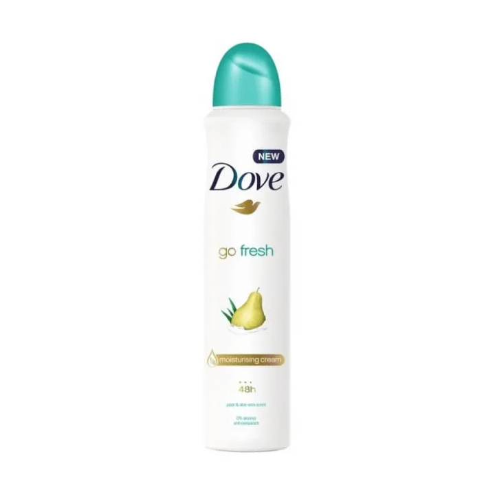 Dove Go Fresh Pear And Aloe Vera Desodorant Antiperspirant 48h Spray 250ml
