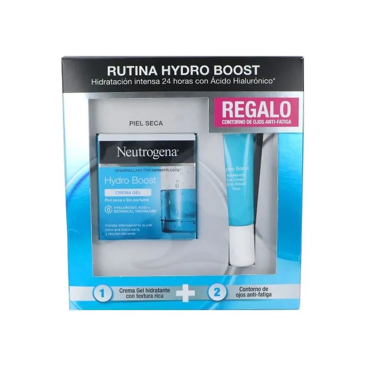 Neutrogena Hydro Boost Crema Gel Pelle Secca 50ml Set
