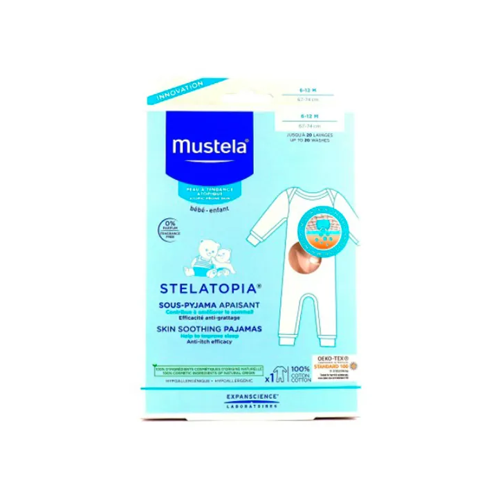 Mustela Pijama Alivio Stelatopia 6-12 Meses