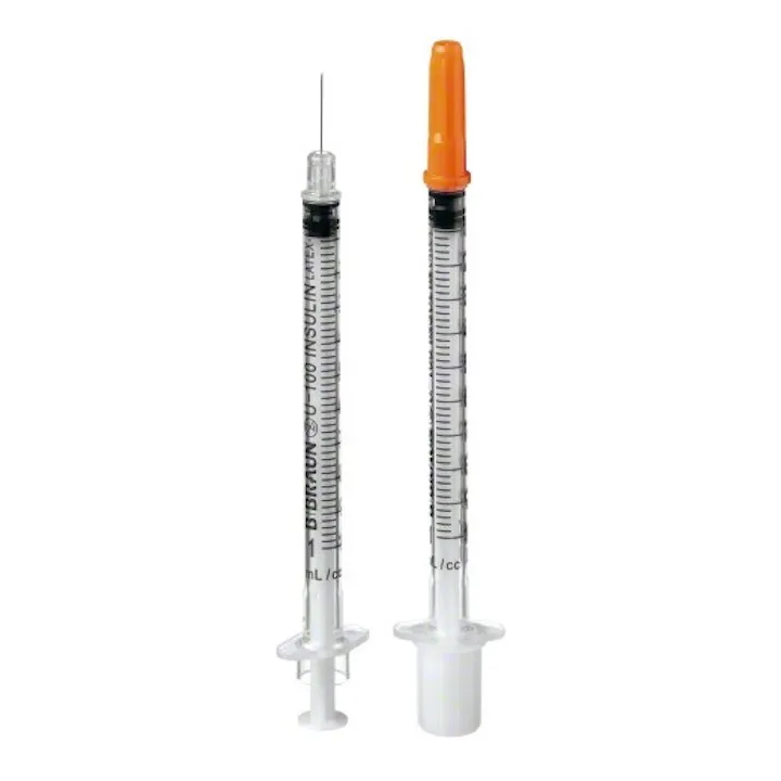 Insulinspritze C/AG 1ml 0,33 X 12mm 10 Stück
