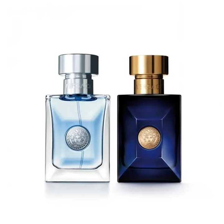 Versace Dylan Blue Man + Pour Homme Eau De Toilette Spray 30ml Set 2 Pieces