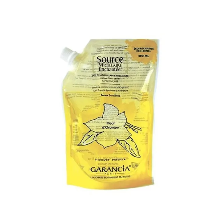 Garancia Source Micellaire Enchanté Orange Blossom Eco-Refill Makeup Remover 400ml