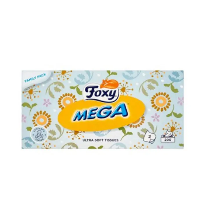 Foxy Mega Pañuelos 200 Unidades
