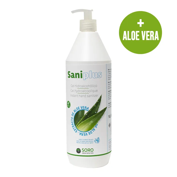Gel Idroalcolico Disinfettante Mani Con Aloe Vera 1 Litro