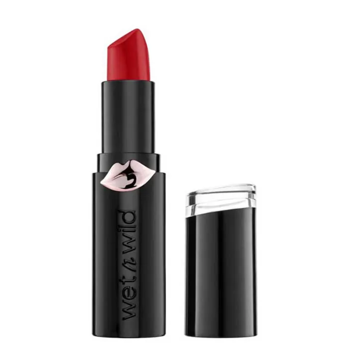 Wet N Wild Megalast Lipstick Matte Finish Stoplight Red