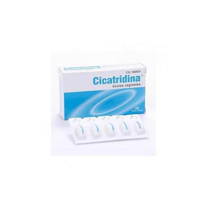 Cicatridina 5 Mg 10 Vaginal Ovules