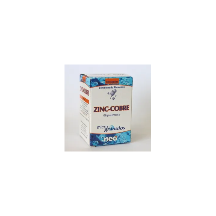 Neo Microgranulos Zinc Cobre 50 Caps