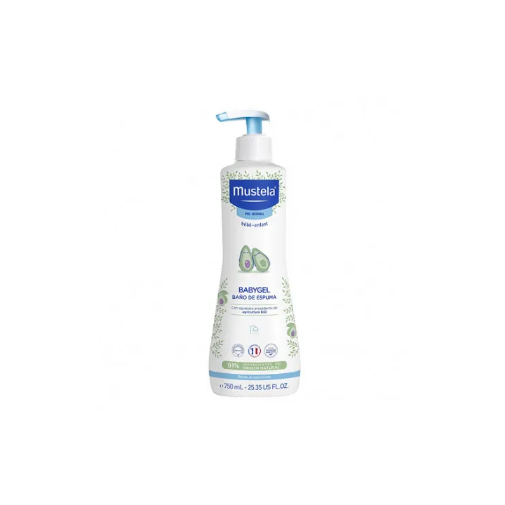 Mustela Babygel Bubble Bath 750ml