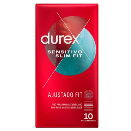 Durex Sensitive Slim Fit 10 Unidades