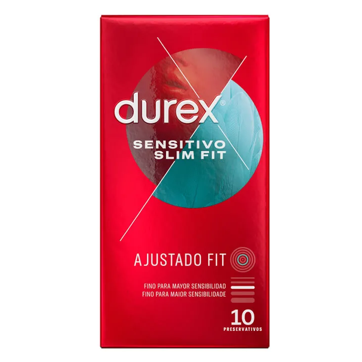 Durex Sensitive Slim Fit 10 Einheiten