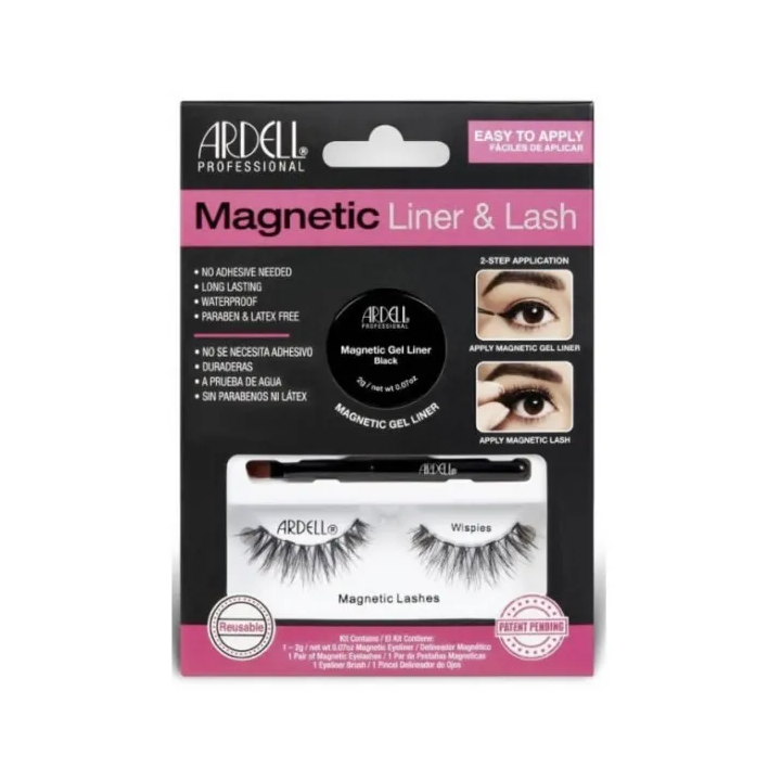 Ardell Magnetic Liner & Lash Pestañas Postizas Wispies 