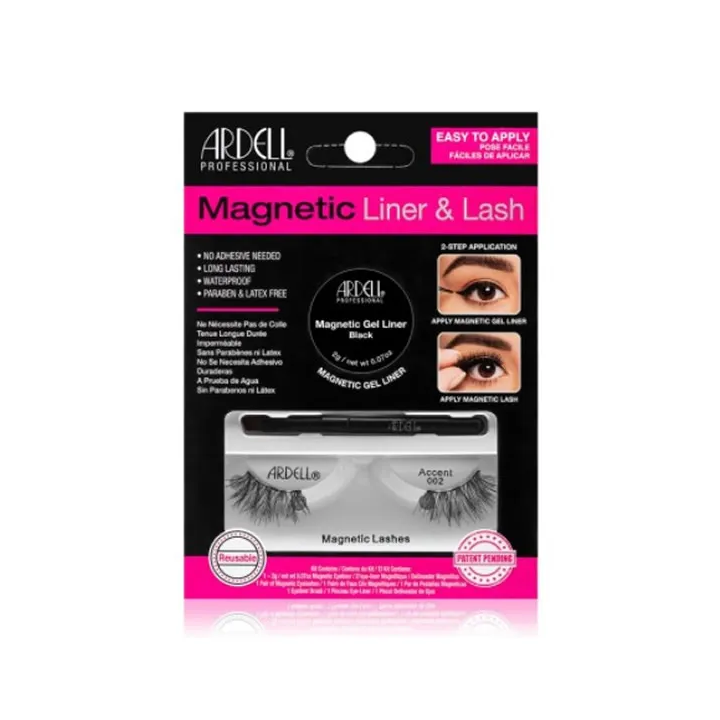 Ardell Magnetic Liner & Lash False Eyelashes Accent 002