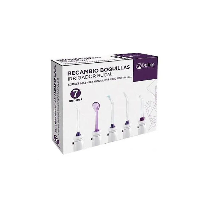 Dr. Line Dr Line Recambios De Boquillas De Irrigador Bucal 7 Unidades Clarben