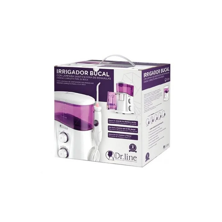 Dr. Line Dr Line Irrigador Bucal Con Lampara Sanitizadora De Boquillas Clarben