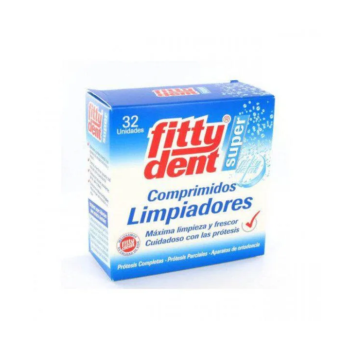 Fittydent Comprimidos Limpiadores