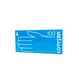 Corysan Guantes De Látex Talla Mediana 100 Unidades 