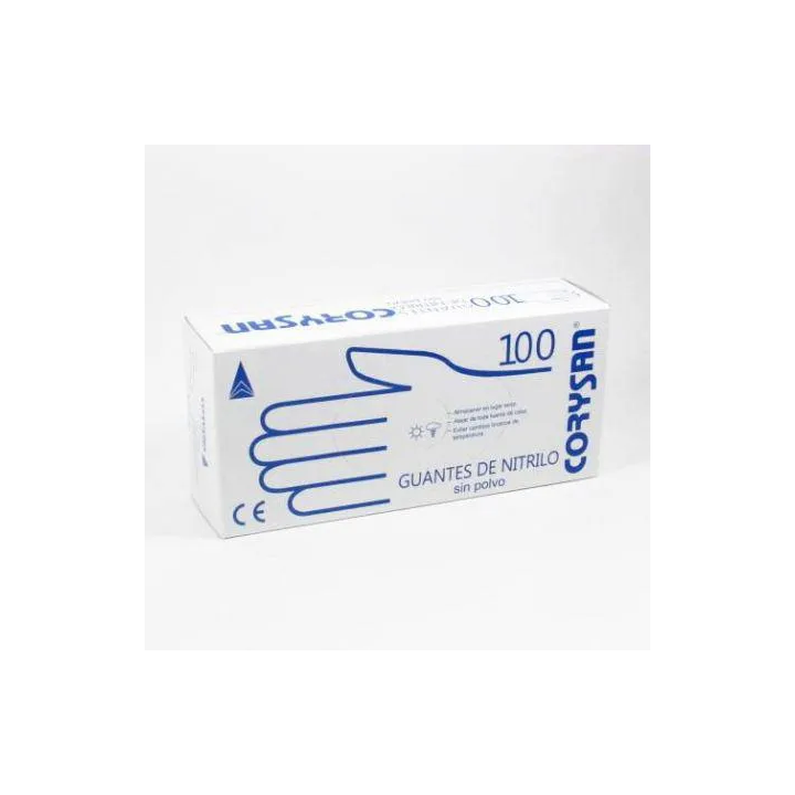 Corysan Guanto Nitrile S - Powder Tm 100 Unità