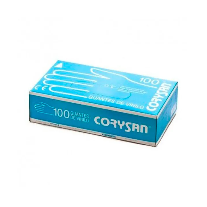 Corysan Guantes Vinilo Talla Grande 100U