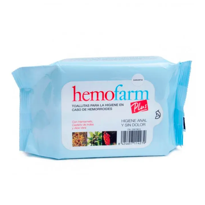 Hemofarm Plus Salviette 40 Pezzi