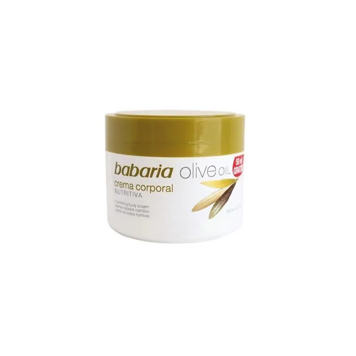 Babaria Crema Corporal Hidratante Aceite De Oliva 250ml