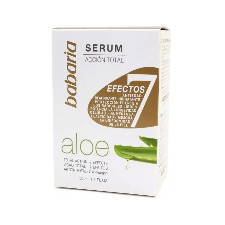 Babaria Serum Facial Aloe 7 Efectos 
