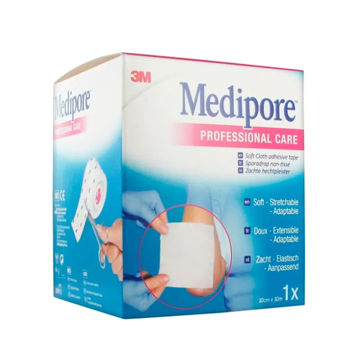 3m Medipore Esparadrapo No Tejido 10cmx10m