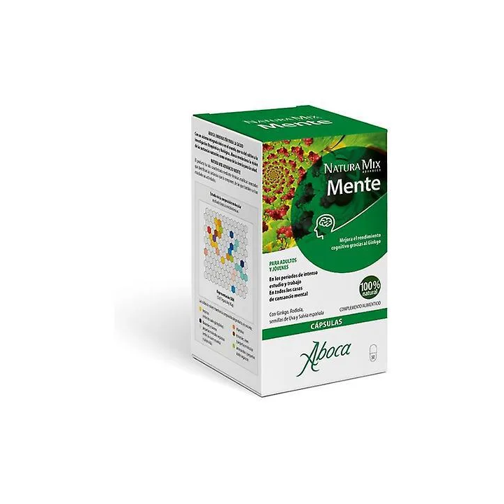 Aboca Natura Mix Advanced Mente 50 Cápsulas