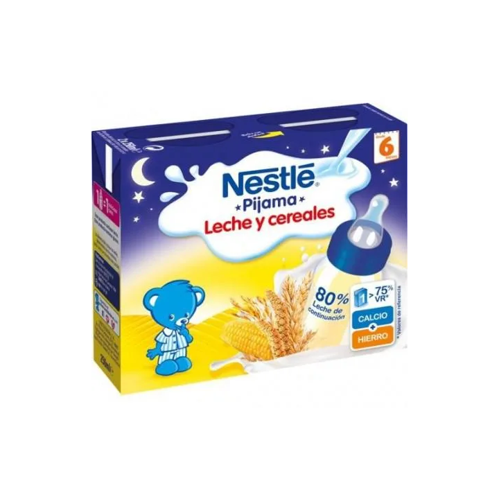 Nestle Nestlé Bouillie De Lait Aux 8 Céréales 2 X 250ml