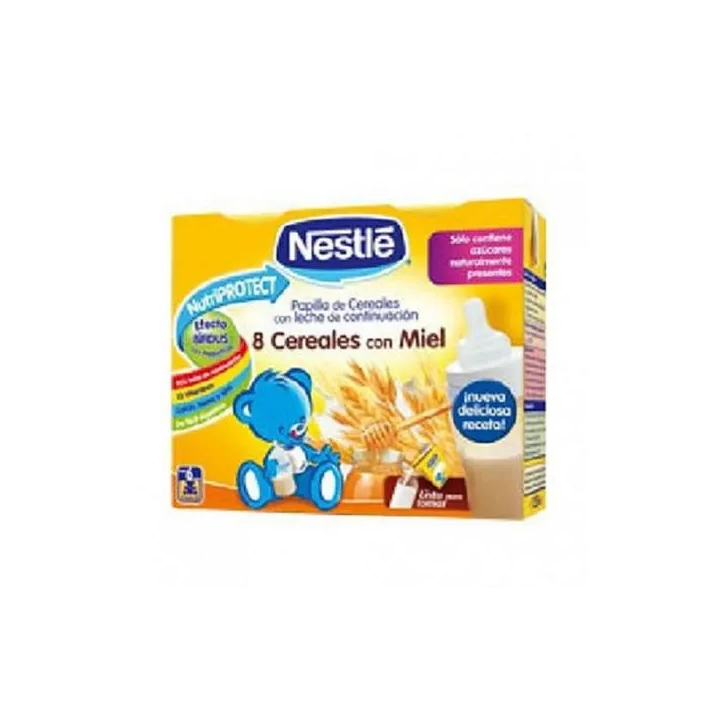 Nestle Nestlé Pyjama Lait et Céréales Au Miel 2 X 250ml