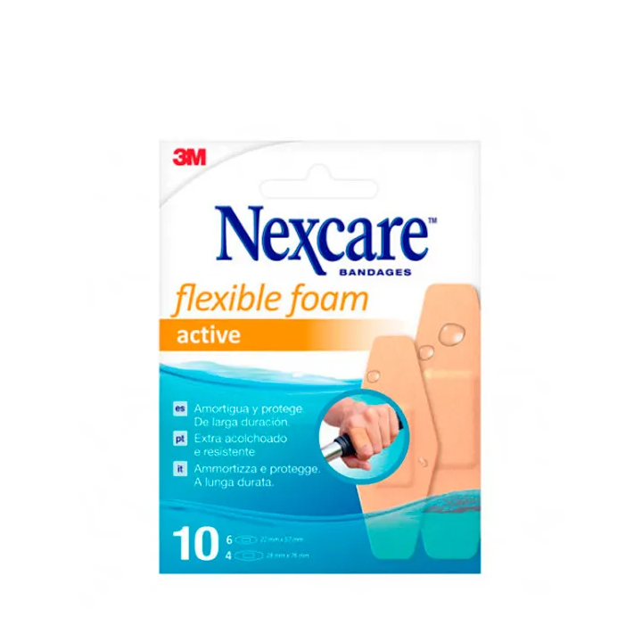 Nexcare Active  Assortierte Streifen 10 Stück