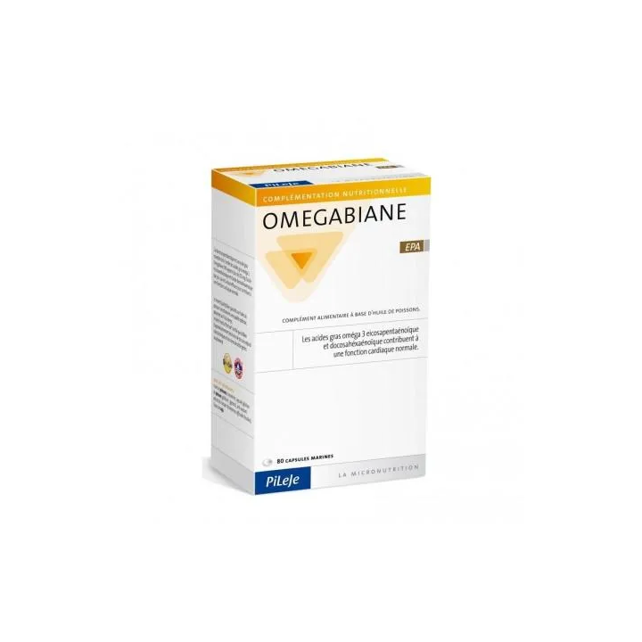 Pileje Omegabiane Epa 80 Capsule