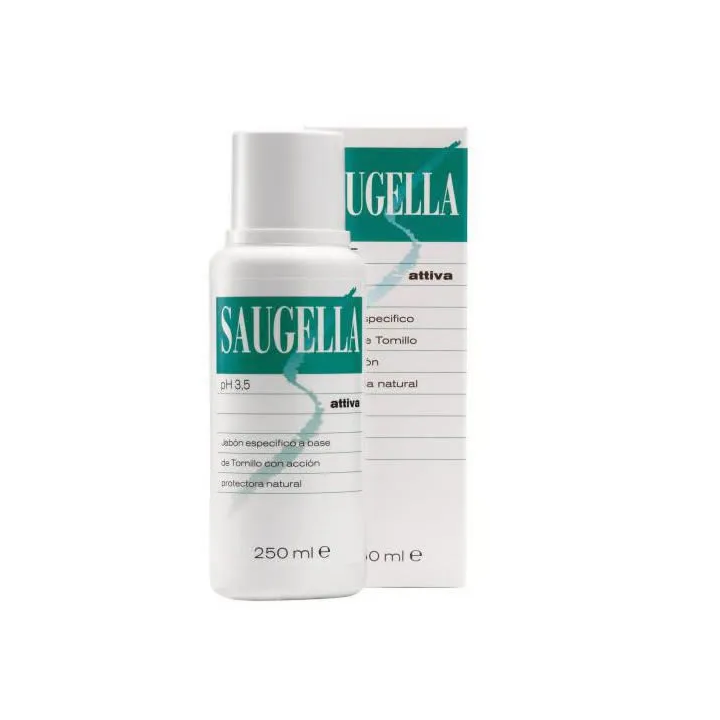 Saugella Attiva Jabón Íntimo 250ml