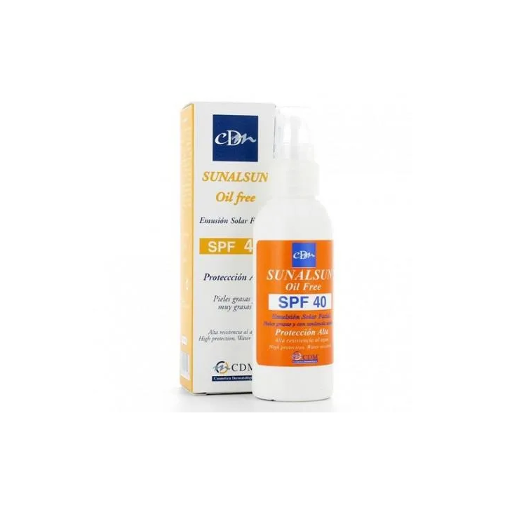 Sunalsun Oil Free Protección Alta Fp40 75ml Cdm