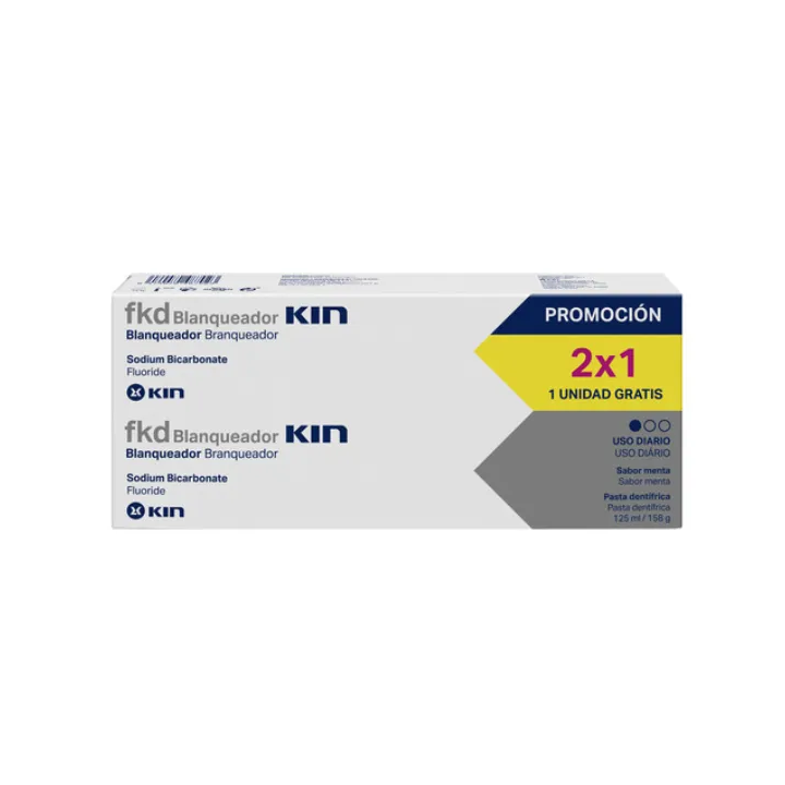 Kin Fkd Dentifrice 2x125ml