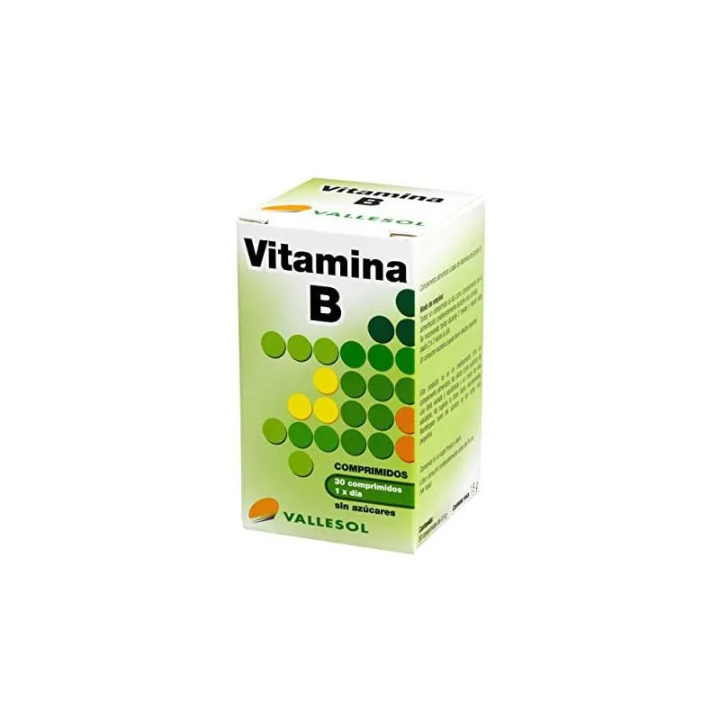Vallesol Complex Vitamina B 30 Cápsulas