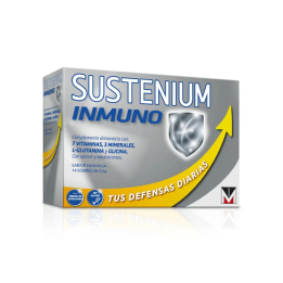 Sustenium Inmuno Complemento Alimenticio Sabor Naranja 14 Sobres