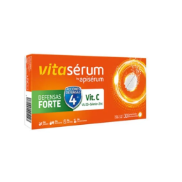 Vitaserum By Apiserum Defensas Forte Vit C 30 Comprimidos