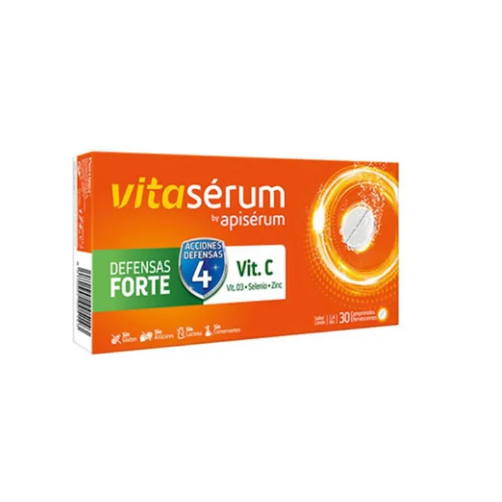Vitaserum Von Apiserum Defensas Forte Vit C 30 Tabletten
