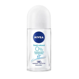 Nivea Fresh Natural 0% Roll On Déodorant 50ml