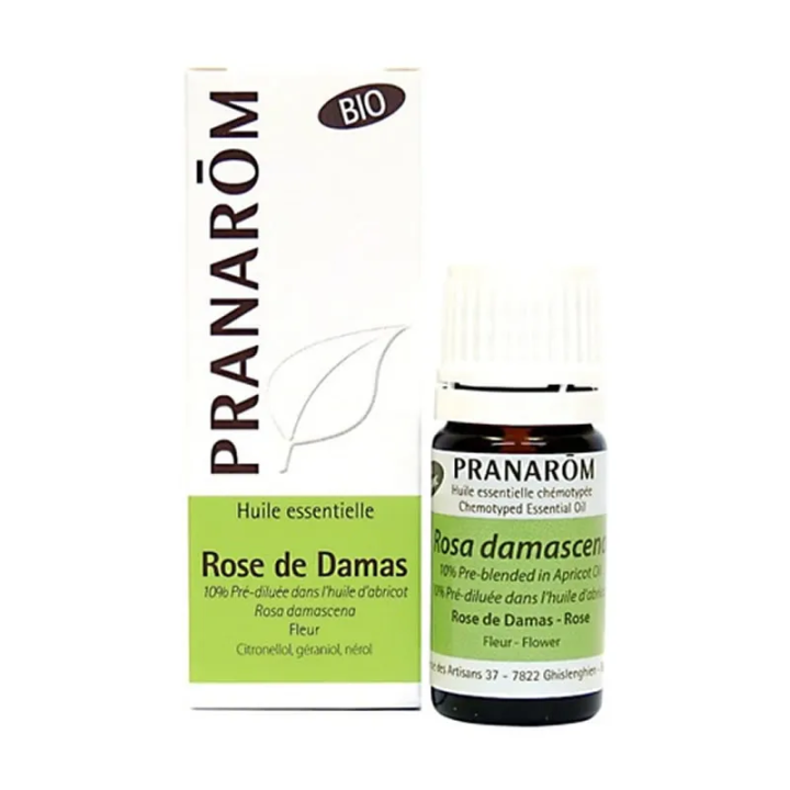 Aceite Esencial Rosa De Damasco Bio 2 ml Pranarom