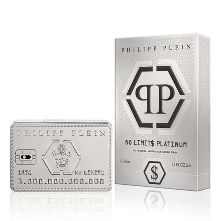 Philipp Plein No Limits Platinum Eau De Parfum 50ml Spray