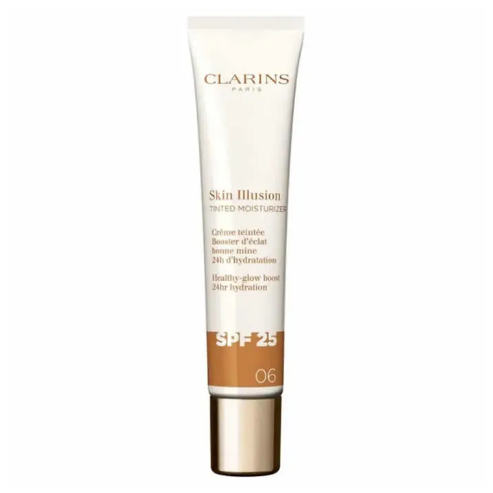 Clarins Skin Illusion Tinted Moisturizer Spf25 06 40ml
