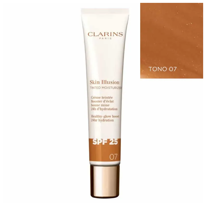 Clarins Skin Illusion Tinted Moisturizer Spf25 07 40ml