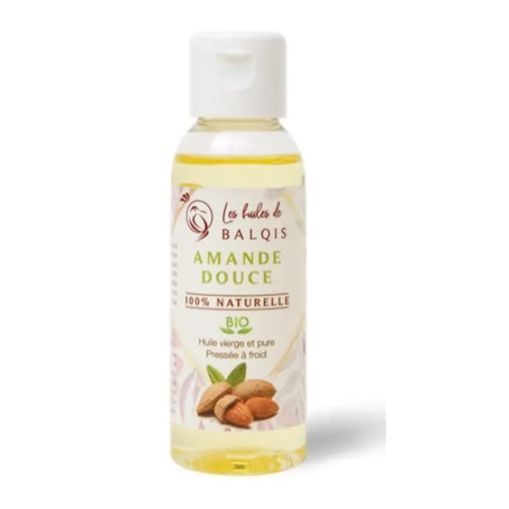 Les Huiles De Balquis Amande Douce Olio Vergine 100% Biologico 50ml