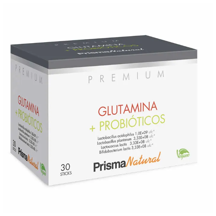 Prisma Natural Glutamine + Probiotics 30 Sticks x 4.37g