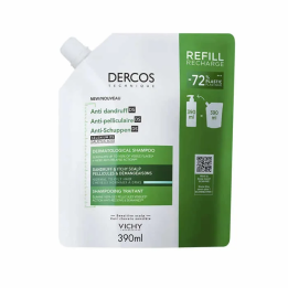 Dercos Anti-dandruff Shampoo Normal a Graso Ecorefill 390ml