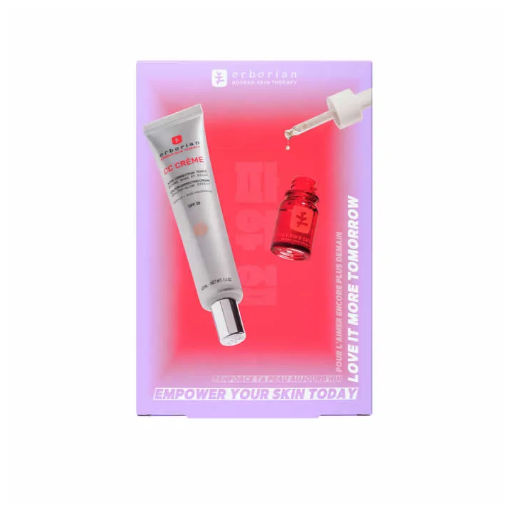 Erborian CC Crème Colour Correcting Cream Spf30 Clair 40ml Set 2 Artikel