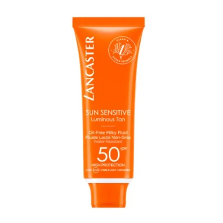 Lancaster Sun Sensitive Luminous Tan Oil-Free Milky Fluid Spf50 50ml
