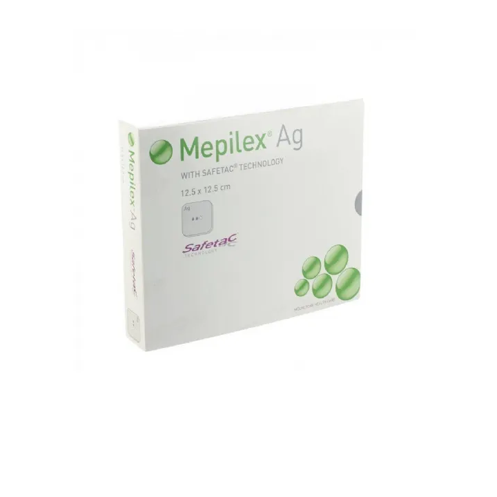 Mepilex Ag 12,50 X 12,50 Cm 5 Uds
